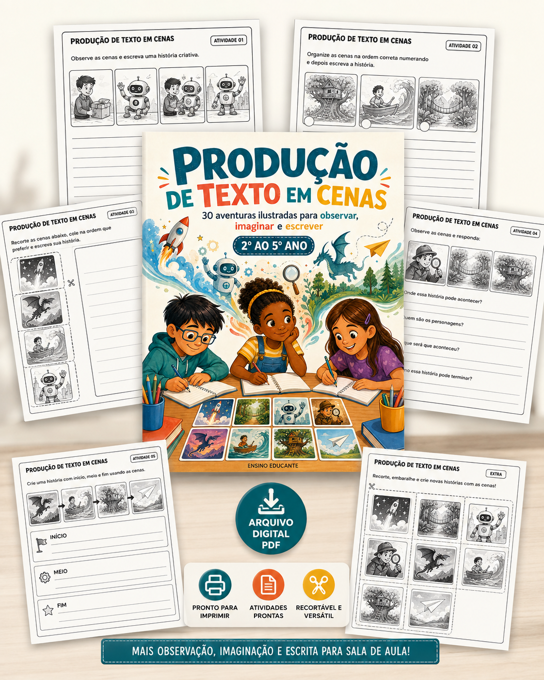 Produção de Texto em Cenas
